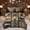 Rustic 07, variant on Erosebridal Wild Black Bear Bedding Comforter Set, Vintage Lodge Cabin Full Bedding Set, Black Reversible, 7pcs