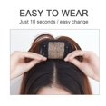 thumbnail image 2 of Peluca de pelo con flequillo de aire para mujer, pelo largo y liso, fibra sintética resistente al calor, pelo sintético sin pegamento, 2 of 5