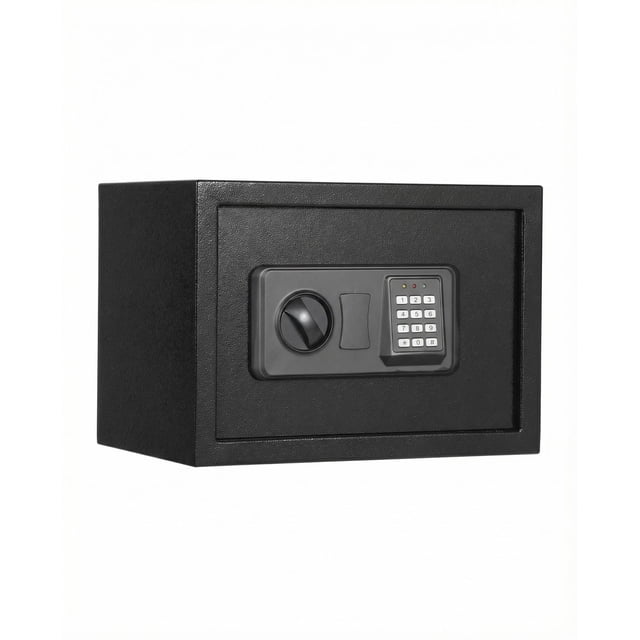 Yeshouse caja fuerte de acero laminado en frío con teclado digital, estante extraíble, bolsa ignífuga e impermeable, llave de respaldo, antirrobo, para hogar u oficina