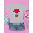 thumbnail image 3 of Shiba Inu Flying W Balloon    T-Shirt Juniors -Image by Shutterstock,  Medium, 3 of 4