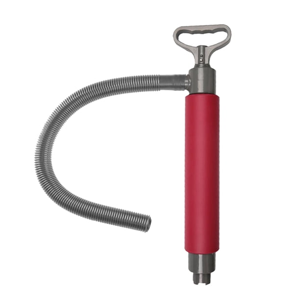 Greeniant Bomba de sentina para Kayak, bombas manuales de drenaje de agua con tubo, accesorios para barcos Deportes acuáticos Rojo