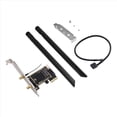 thumbnail image 2 of Adaptadores de Tarjeta PCIE WiFi para Conectividad Inalámbrica con 2 Antenas Externas, 2 of 8