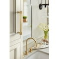 thumbnail image 2 of Amerock Farewind 6-5/16 inch (160mm) Center-to-Center Champagne Bronze Cabinet Pull, 2 of 6