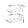 thumbnail image 3 of Beverage Fridge Organizer, Double Large Capacity Storage Box with Expandable Shelves for Beer, Cola, Soda & Snacks, Adjustable Organizer for Kitchen & Refrigerator Storage, 3 of 7