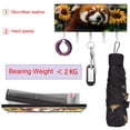 thumbnail image 5 of PhooArto Key Holder for Wall Decorative with 5 Key Hooks, Red Panda Sunflower Holders Wall Mount Organizer with Mail Key Rack, Self Adhesive, 5 of 7