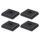 thumbnail image 1 of 4Pcs Elevadores de Cama, Bloque Elevador Cuadrado Apilable de Alta Resistencia para Muebles de Plástico de 0.5 Pulgadas para Pierna de Escritorio, Silla, Mesa, Sofá, Lavadora, Refrigerador, Espalda, 1 of 6