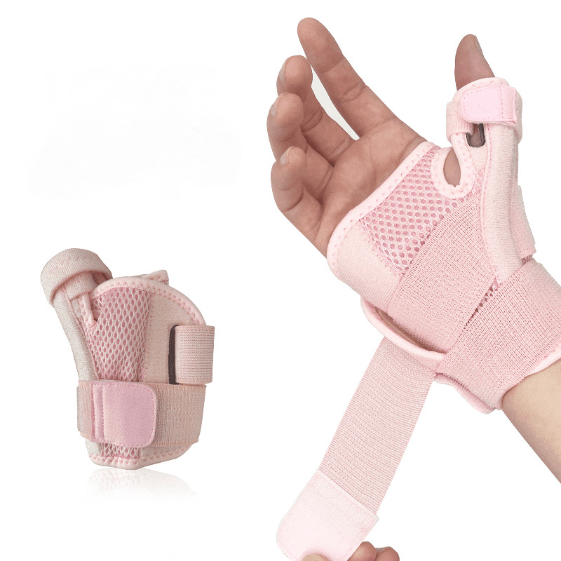 JUSTUP Wrist Thumb Support Brace, Adjustable Thumb Brace with Thumb