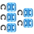thumbnail image 1 of Bangcool 5 Sets Bike Cable Guide C Type Back Adhesive Bike Cable Clip Bike Accessories, 1 of 9