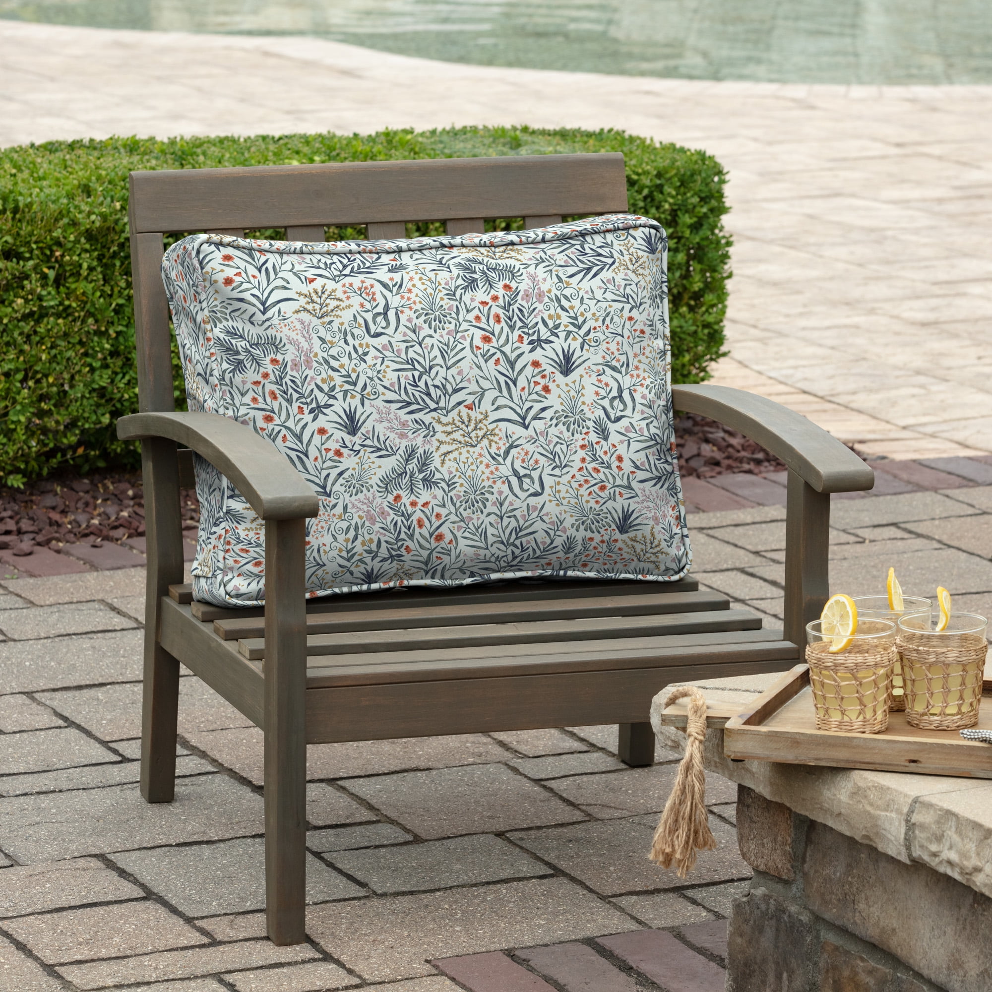 Vernon Granite Premium Outdoor Back Cushion