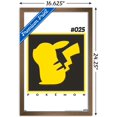 thumbnail image 6 of Pokemon - Pikachu Simple 25 Wall Poster, 14.725" x 22.375" Framed, 6 of 6