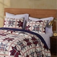 thumbnail image 2 of Greenland Home Fashions Liberty Quilted Pillow Sham, 2 of 3