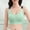 Green, variant on Sports Bras for Women Medium Support Criss Cross Strappy Bras Seamless Padded High Impact Yoga Athletic Exercise Bras