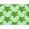 thumbnail image 1 of Ahgly Company Machine Washable Indoor Rectangle Transitional Light Green Area Rugs, 6' x 9', 1 of 7