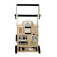 thumbnail image 1 of Wooden Activity Sensory Activity Center Toy Push Walking Toy for Infants, 1 of 8