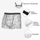 thumbnail image 3 of Balery white Moose winter tree Calzoncillos bóxer para hombre, ropa interior de algodón suave y transpirable con cinturilla de nailon-Medium, 3 of 5