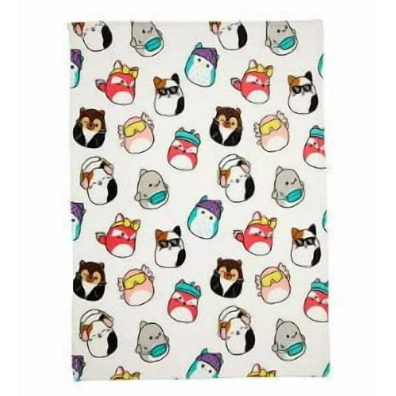 Squishmallows Lots of Fun Throw Blanket