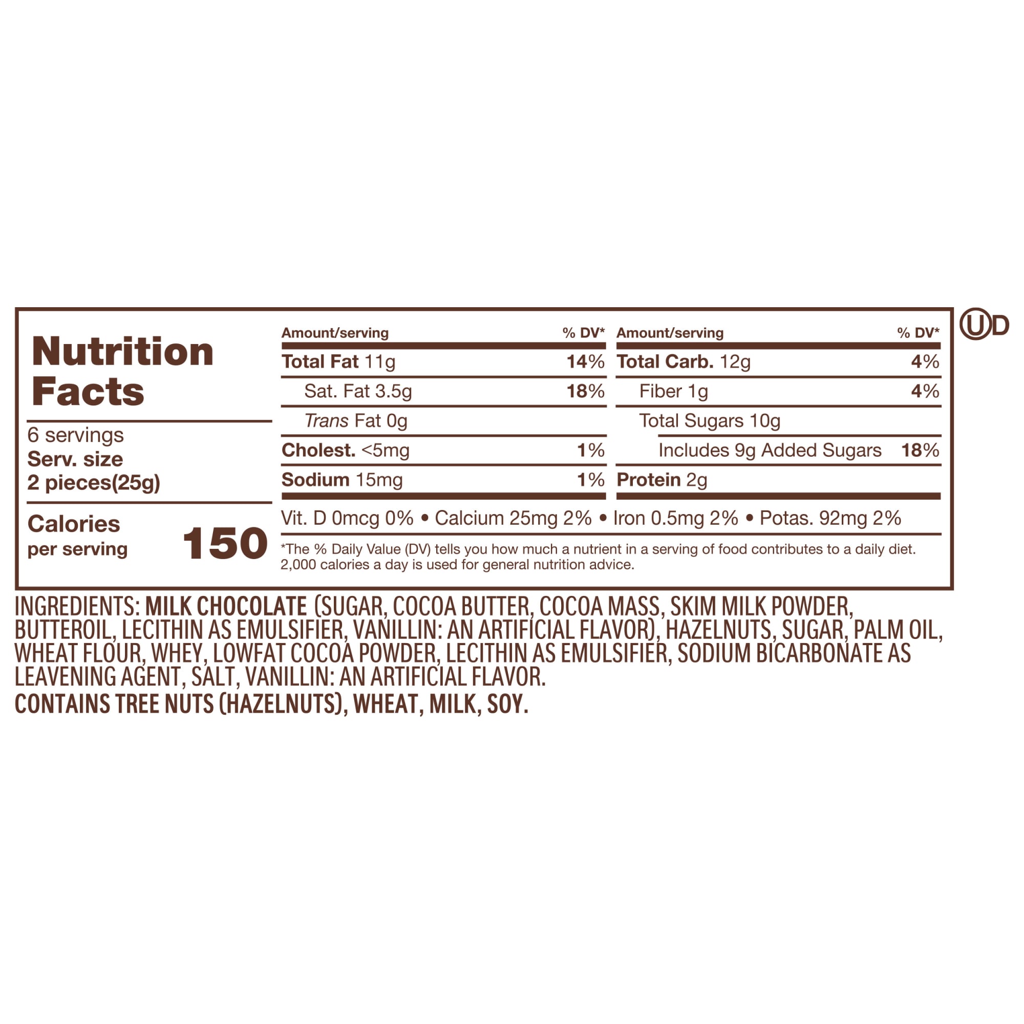 Ferrero Rocher, Fine Hazelnut Chocolates, Individually Wrapped, 12-Count Holiday Chocolate Gift Box, 5.3 oz