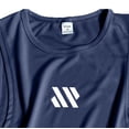 thumbnail image 5 of Antinious Men Solid Mesh Round Neck Sleeveless Muscle Breathable Workout Tank Top, 5 of 5