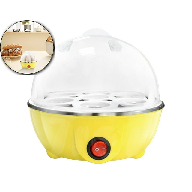 Dvruxg Multifunctional Egg Steamer, Single Layer Egg Cooker, Food Maker for Kitchen Home Cooking Breakfast Meals