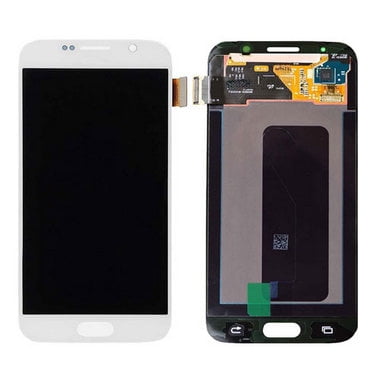Replacement Écran LCD + Numériseur (Pré-Assemblé) pour Samsung Galaxy S6 Edge (Blanc)