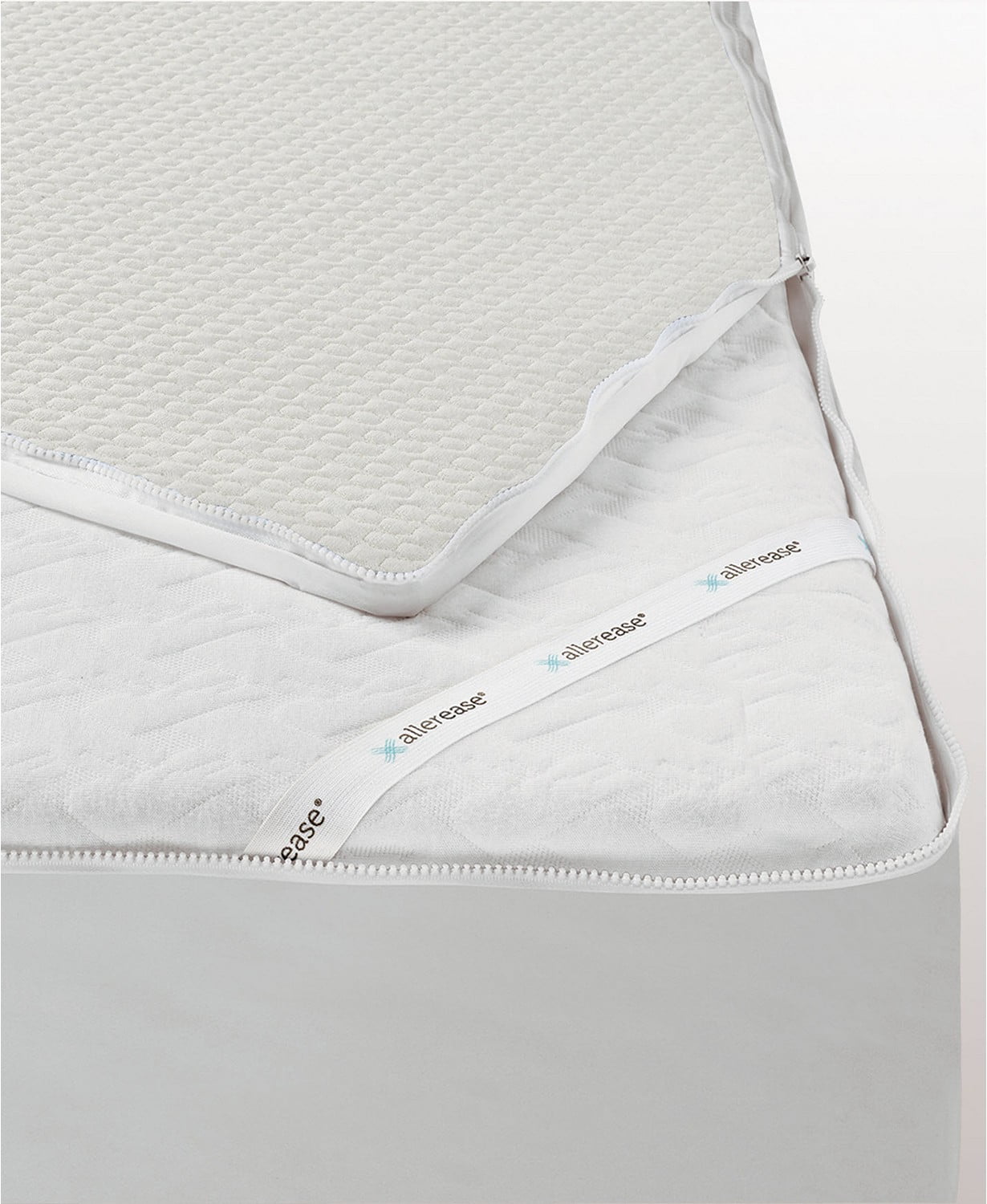 AllerEase Platinum Zip Off Top Allergy Mattress Protector Full Easy To
