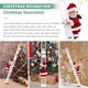 thumbnail image 2 of Escalera de Papá Noel, decorativa para interior/exterior Papá Noel con escalera, 2 of 6