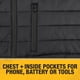 thumbnail image 3 of Chaqueta térmica DEWALT Lightweight Puffer Black para hombre, 3 of 9