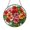 Acrylic 3.5 Inch, variant on Garden Lover Geranium Glass Suncatcher Window Hanging, Stained Glass Style Flower Art
