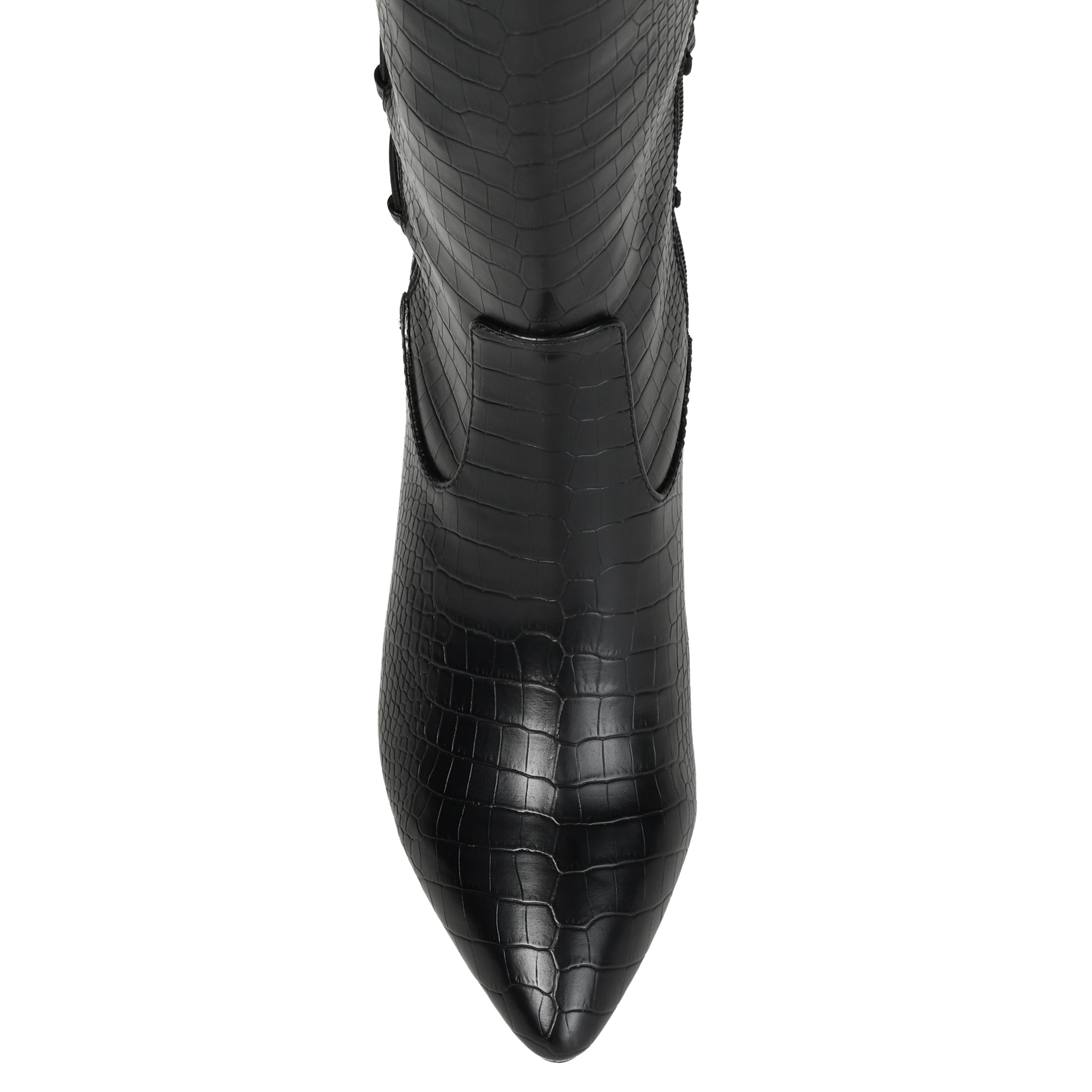 Brinley Co. Womens Tru Comfort Foam™ Extra Wide Calf Over The Knee Boot