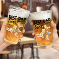 thumbnail image 2 of Custom Beer Glass for Dad - Personalized Pint Cup | Fathers Day Gift | Unique Birthday Present | Customized Beer Mug for Him | Gift for Dad from Daughter or Son, 2 of 4