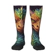 thumbnail image 1 of Balery Whimsical Dragon Color Cool Calcetines novedosos Calcetines deportivos Calcetines hasta la rodilla Calcetines de algodón Calcetines originales y geniales, 1 of 6