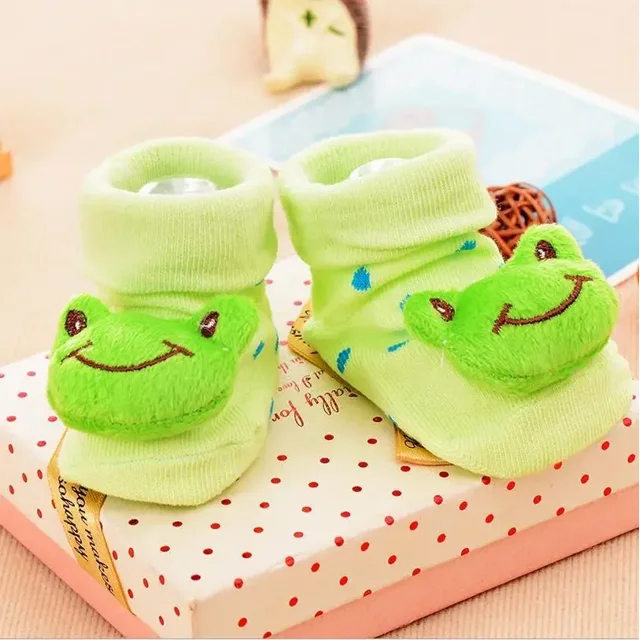 Baby Socks Toy Slipper Girls Boys Newborn Accessories Rubber Anti Slip Animal Kids Toddlers Gift Clothes Infant Children Socks