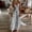 Gray, variant on Drovellove Women's Casual Daily Summer Maxi Dresses, Irregular Hem Notch V Neck Sleeveless Loose Flowy Pleated Swing Floral Print Solid Color Beach Vacation Sundress