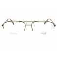 thumbnail image 2 of Elasta E 7246 009Q 00 Men's Brown Metal Half Rim Frame Eyeglasses, 2 of 2