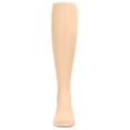 thumbnail image 3 of MeMoi Girls Basic Silky-Sheer 18 Denier Nylon-Blend Tights - Girls - Female, 6-8, Nude, 3 of 3