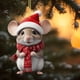 thumbnail image 1 of Adornos Navideños para Ratones, Árboles de Navidad, Decoración Del Hogar, Adornos para El Coche, Regalos de Navidad., 1 of 5