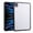 Black, variant on Allytechgroup Clear Case for iPad Mini 7 (A17 Pro) 2024 /iPad Mini6 2021, Slim Hard PC Case Anti Yellowing Full Body Protection Shockproof and Anti-Scratch for 8.3" iPad Mini 6th/7th Gen, Blue