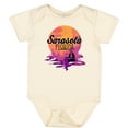 thumbnail image 3 of Inktastic Sarasota Florida Beach Trip Girls Baby Bodysuit, 3 of 5