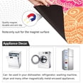 thumbnail image 2 of Mandala Dishwasher Magnet Covers for The Front Magnetic Dishwasher Cover Home Cabinet Decals 20" x 26" Refrigerator Door Home Decor, 2 of 5