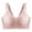 Pink, variant on Women's Seamless Full Coverage Bra for Supportive Comfort Underwire Lift Side Smoothing Bras for Women Supportive V Neck Bras Seamless Full Coverage Bras, Size M