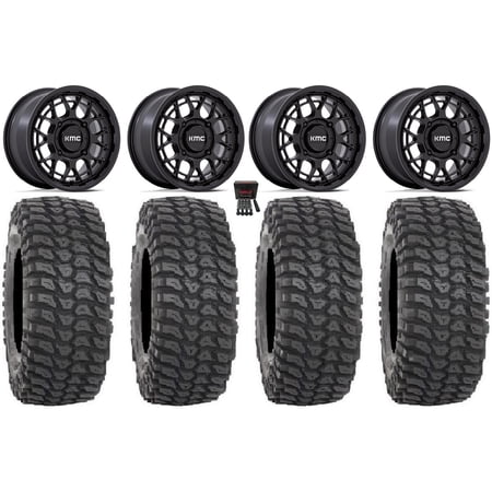 KMC Technic 15 Wheels Matte Black 32 XCR350 Tires Polaris RZR XP 1000 / PRO XP / Ranger XP 900/1000 KMC Technic 15 Wheels Matte Black 32 XCR350 Tires Polaris RZR XP 1000 / PRO XP / Ranger XP 900/1000