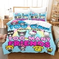 thumbnail image 2 of Sanrio Cartoon Style Digital Printing HelloKitt Pudding Dog Quilt Cover Bedding Three-piece Set Two-dimensional Home Furnishing, 2 of 6