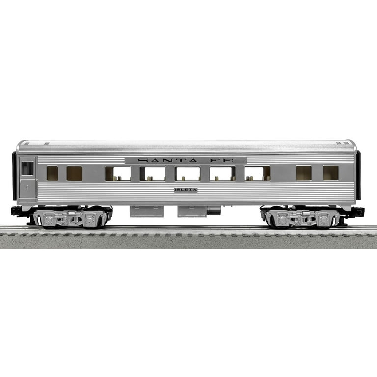 Lionel O Gauge Santa Fe Super Chief Electric Model Train Set with Remote  and Bluetooth Capability