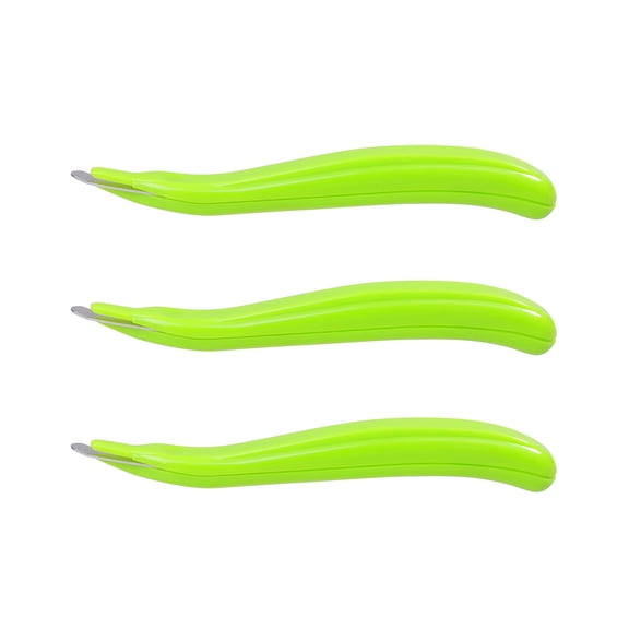 Luxshiny 3Pcs Green Staple Remover Labor Saving Handheld Nail Puller for Home Use