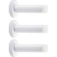thumbnail image 1 of Pare-Chocs de Porte 3,5 Pouces, 3 Pcs en Acier Inoxydable Monté au Mur pour Protection, 1 of 4