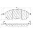 thumbnail image 2 of Centric Parts 105.08880 Front Brake Pad, 2 of 4