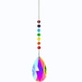 thumbnail image 1 of Prisma de nuevo diseño, prisma de luz colorida de cristal, candelabro, colgante de cristal, colgante de regalo de hilo de perlas, 1 of 5