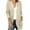 Beige, variant on Hfyihgf Women's Long Sleeve Open Front Cardigans Casual Solid Color Lightweight Soft Knit Sweaters Outerwear Khaki S