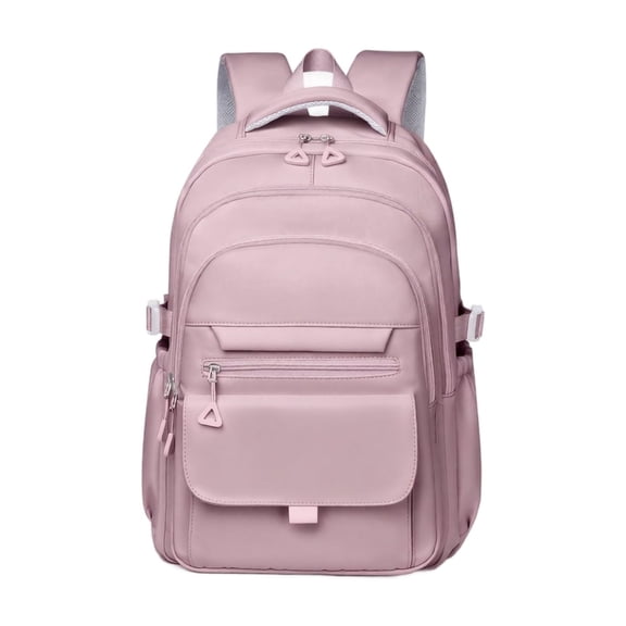Lightweight Backpack Student Backpack 17.3 Inch Faux Leather Water Resistant Material Travel Backpack Casual Daypack for Campus Travel Back to School Season