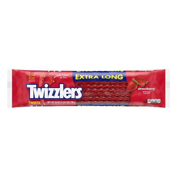 Twizzlers Extra Long Chewy Candy, 25 Oz.